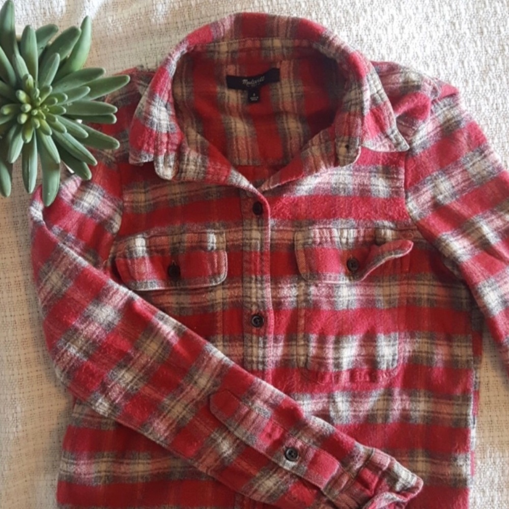 Madewell Ex boyfriend flannel
